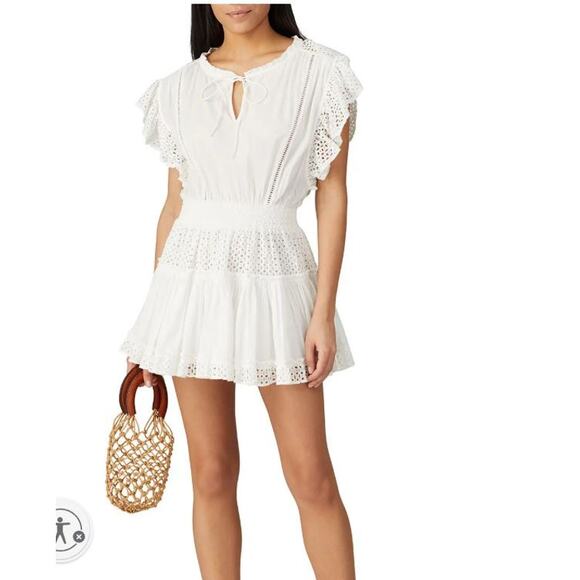 Misa Los Angeles Dresses & Skirts - MISA Los Angeles Sakura Dress - Ivory - Size Medium